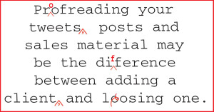 Consider reading a document multiple times to look for various types of mistakes.