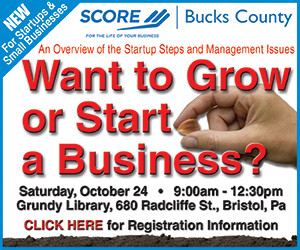 SCORE Bucks County is using this digital ad to increase its reach. 