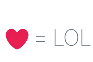 Twitter released a heart icon to "like" posts.
