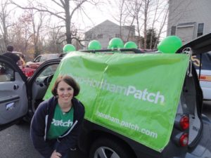 Four years ago I walked in the Hatboro Holiday Parade to help market Patch.com. Today, I am marketing myself, my company and my clients.